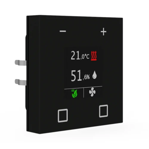 SCN-RTR55S06.01 KNX regulator temperatury pomieszczenia Smart 55, czarny mat