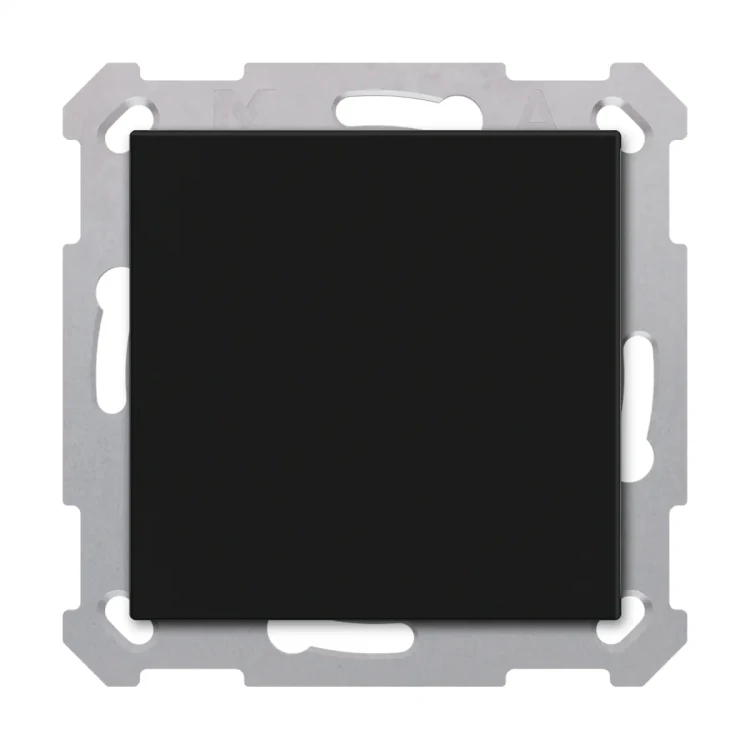 TAL-55B1006.02S KNX przycisk Light 55 Basic 1-krotny, neutralny, czarny mat, z funkcją Secure