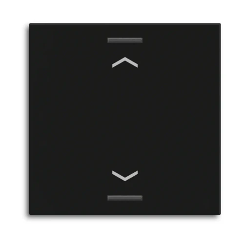 TAL-55W1A06.02 MDT klawisz do KNX przycisku Light 55 1-krotnego, czarny mat, żaluzje