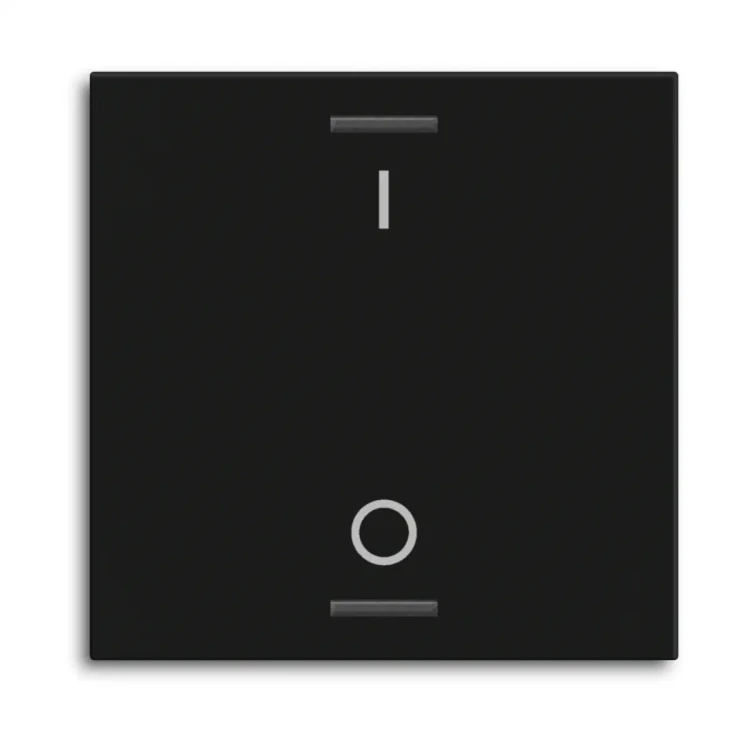 TAL-55W1B06.02 MDT klawisz do KNX przycisku Light 55 1-krotnego, czarny mat, przełącznik
