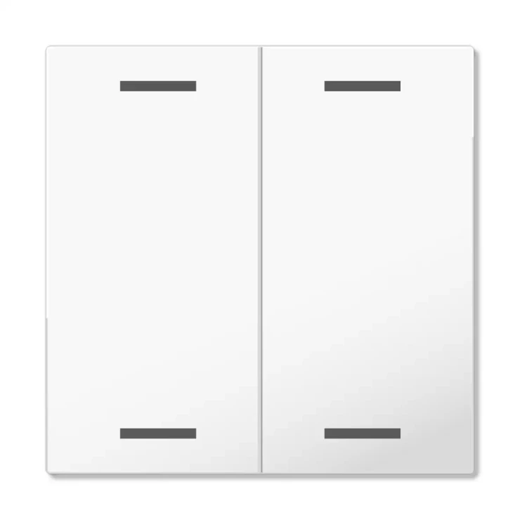 TAL-55W2002.02 MDT klawisz do KNX przycisku Light 55 2-krotnego, biały (Pure White) połysk, neutralny