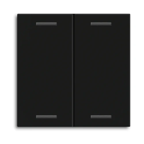 TAL-55W2006.02 MDT klawisz do KNX przycisku Light 55 2-krotnego, czarny mat, neutralny