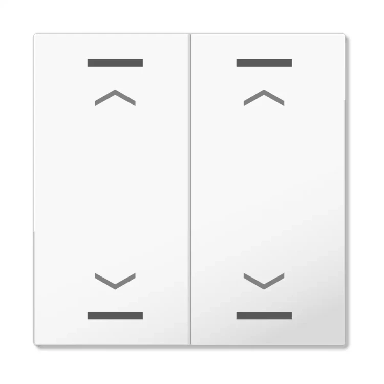 TAL-55W2A02.02 MDT klawisz do KNX przycisku Light 55 2-krotnego, biały (Pure White) połysk, żaluzje