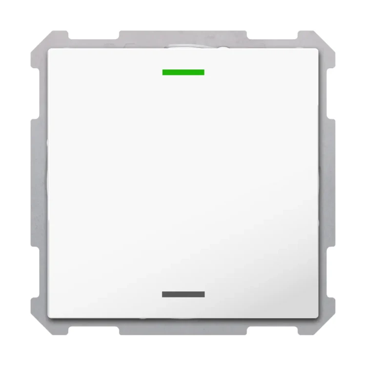 TAL-6301004.02S KNX przycisk Light 63 1-krotny, RGBW, neutralny, biały studyjny (studio white) połysk, z funkcją Secure