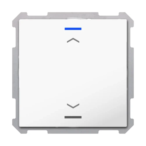TAL-6301A04.02S KNX przycisk Light 63 1-krotny, RGBW, żaluzje, biały studyjny (studio white) połysk, z funkcją Secure