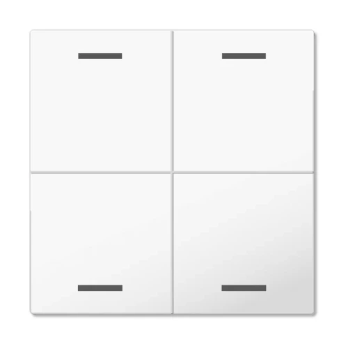 TAL-63W4004.02 MDT klawisz do KNX przycisku Light 63 4-krotnego, biały studyjny (studio white) połysk, neutralny