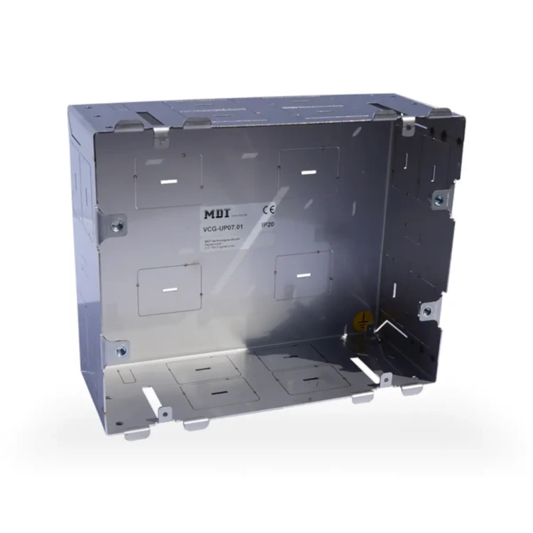 VCG-UP07.01 MDT metalowa puszka podtynkowa do zabudowy panelu dotykowego 17,7 cm / 7"