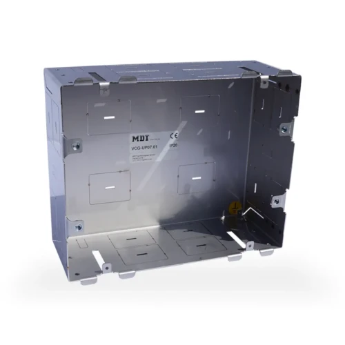 VCG-UP10.04 MDT metalowa puszka podtynkowa do zabudowy panelu dotykowego 25,4 cm / 10"