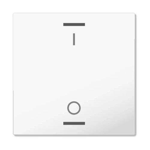 BE-TAL55W102.B1 MDT klawisz do KNX przycisku Light 55 1-krotnego, biały (Pure White) połysk, przełącznik