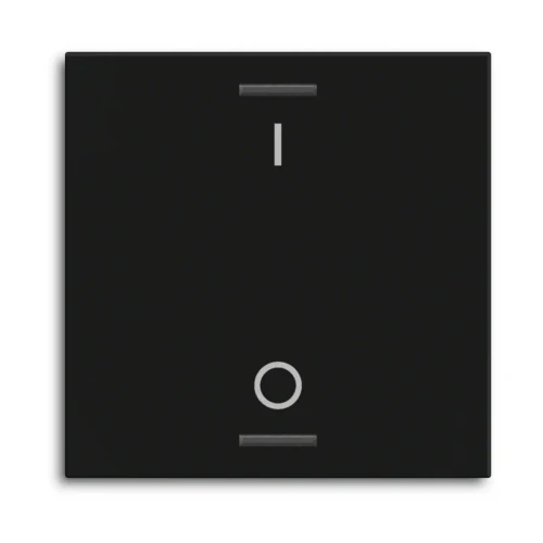 BE-TAL55W106.B1 MDT klawisz do KNX przycisku Light 55 1-krotnego, czarny mat, przełącznik