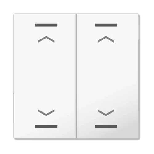 BE-TAL55W202.A1 MDT klawisz do KNX przycisku Light 55 2-krotnego, biały (Pure White) połysk, żaluzje