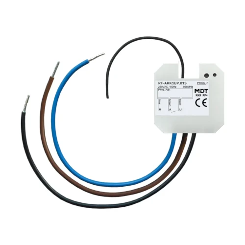 RF-AKK1UP.01S KNX RF+ aktor przełączający 1-krotny, podtynkowy, 10 A, 230 V AC, z funkcją Secure