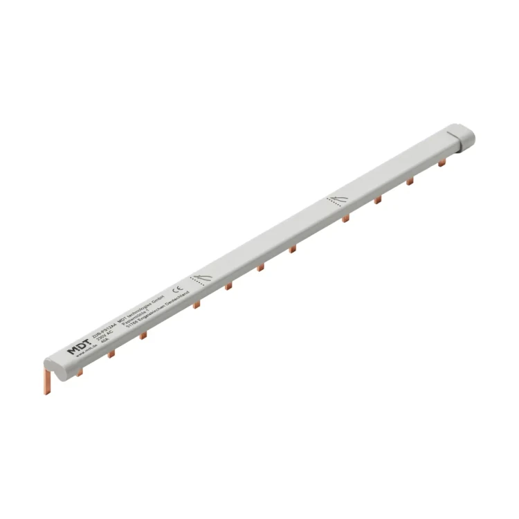 ZUB-PS12A4 MDT szyna fazowa z 12 zaciskami, 6 mm², opakowanie 10 sztuk